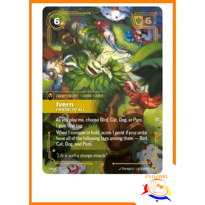 [Riftbound] Ivern - Friend to All - Unleashed (UNL)