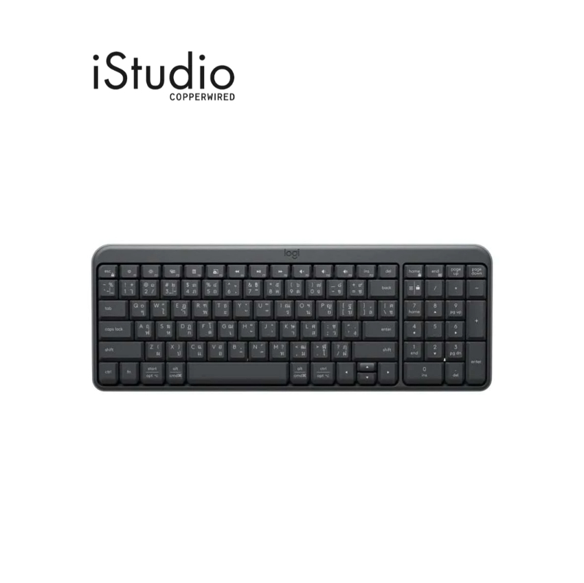 Bàn phím LOGITECH K250 Bluetooth nhỏ gọn I iStudio của dây đồng