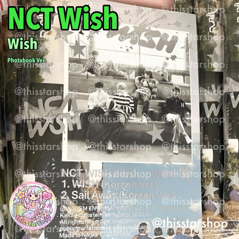 NCT WISH ❈ ้ 🚀 Album đơn thứ 1 [Wish] (Photobook Ver.)