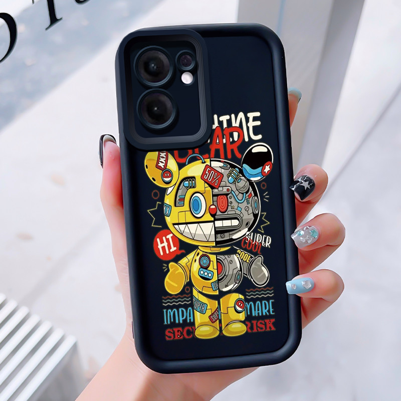 Ốp Lưng Cho OPPO Reno 13F 4G 13F 5G Chống Sốc Chó Gấu Điện Thoại