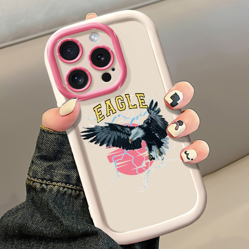 Ốp Lưng Cho iPhone 14 Pro 14 Max 15 15 Eagle Điện Thoại Chống Sốc Chống Rơi