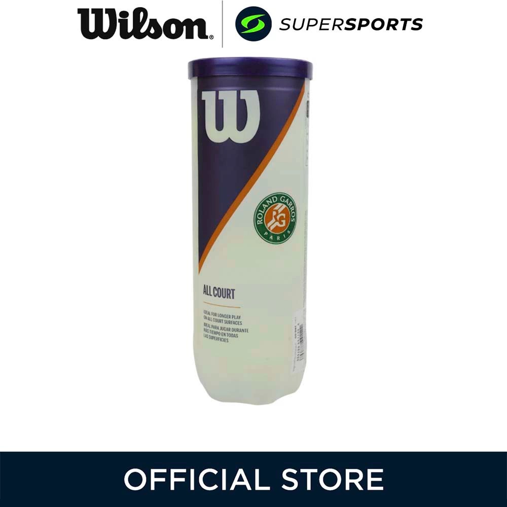 WILSON Roland Garros All Court Tennis Balls (Gói 3)