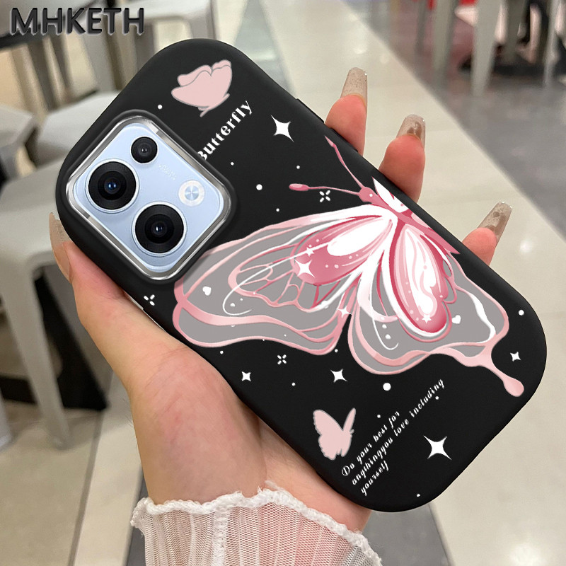Ốp Lưng MHKETH Cho OPPO Reno 13 5G 13F 4G 13F 5G Điện Thoại Bướm Đẹp