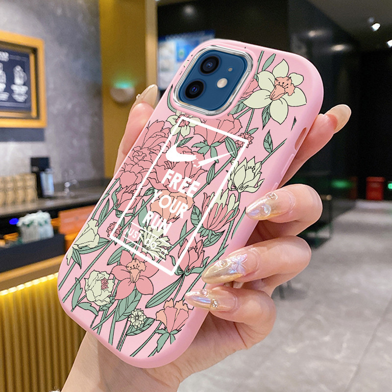 Ốp lưng cho iPhone 14 14 Plus 14 Pro Max 13 12 Điện thoại hoa tròn và béo