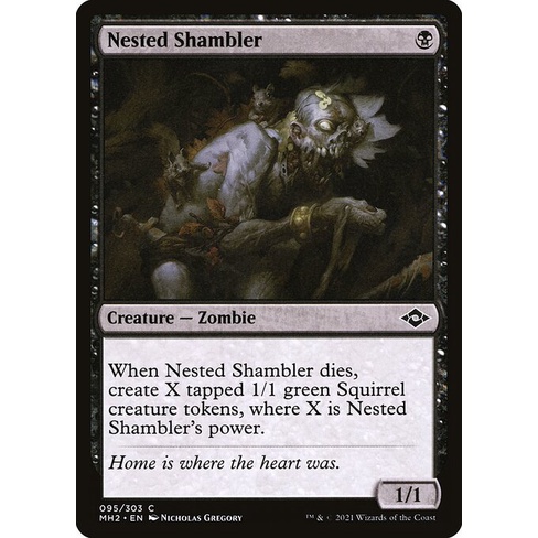 [Modern Horizons 2] - [MH2] - (C) - [Nested Shambler] - [2021]