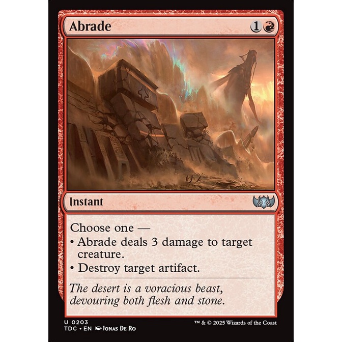 Thẻ tập hợp Abraham Magic [MTG]