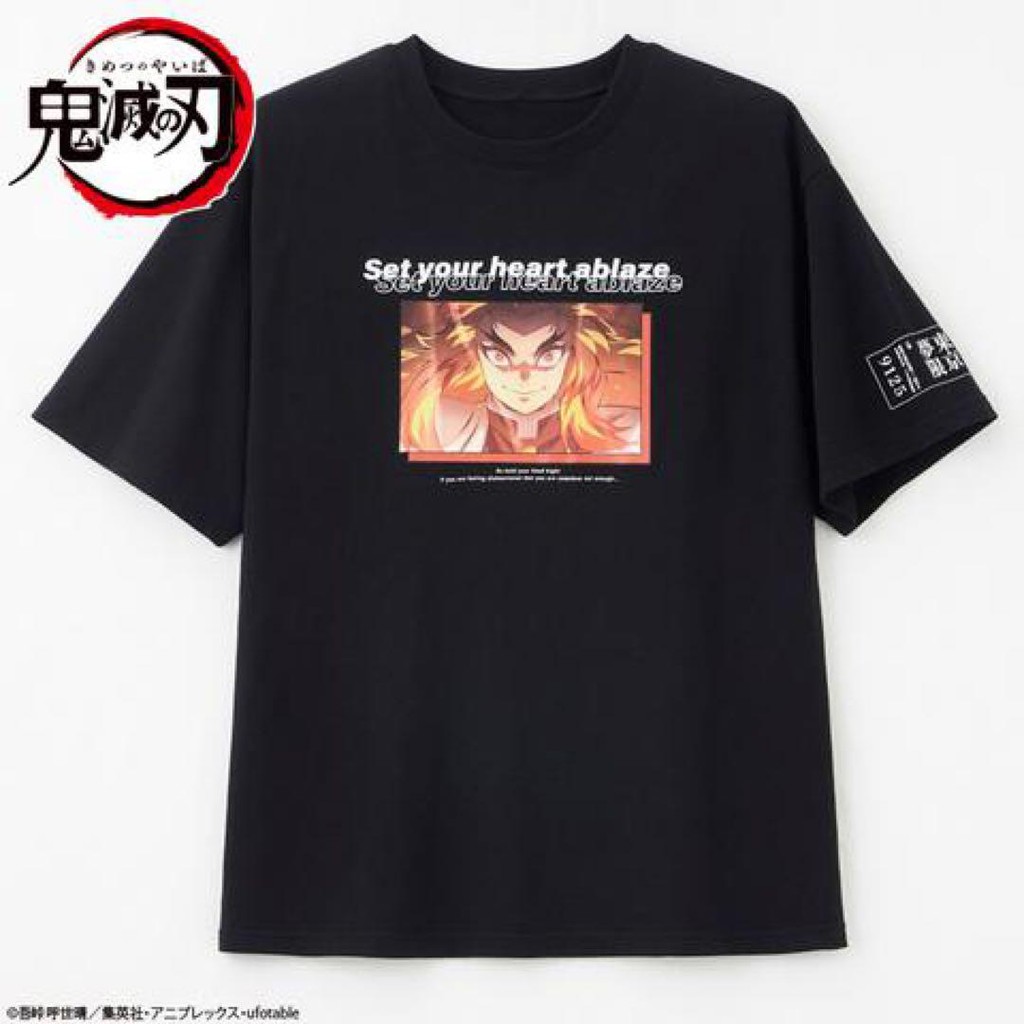 【Direct from Japan】[Mới] Áo thun Demon Slayer Shimamura, size 4L, Kyojuro Rengoku, Mugen Train【Japan
