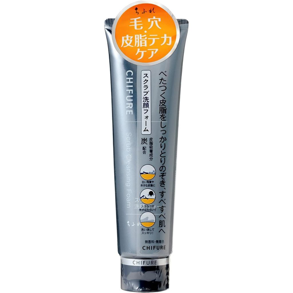 Chifure Scrub Face Wash Foam Scrub (Tube) 100 Grams (x 1) 100% Authentic  Directly from Japan