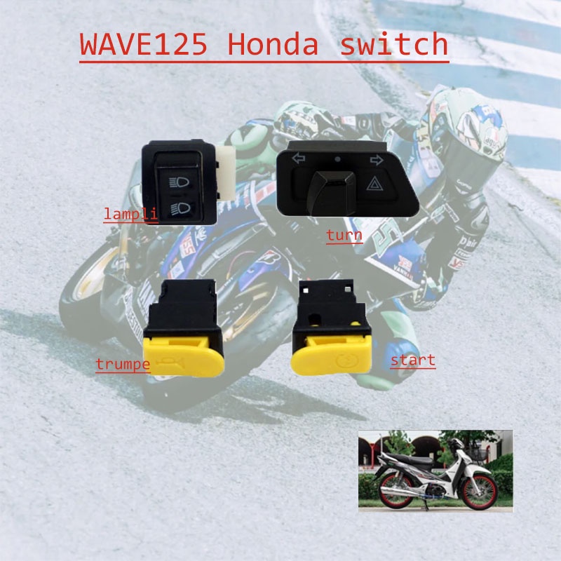 Bộ Công Tắc Khởi Động Đèn Toàn Diện WAVE125