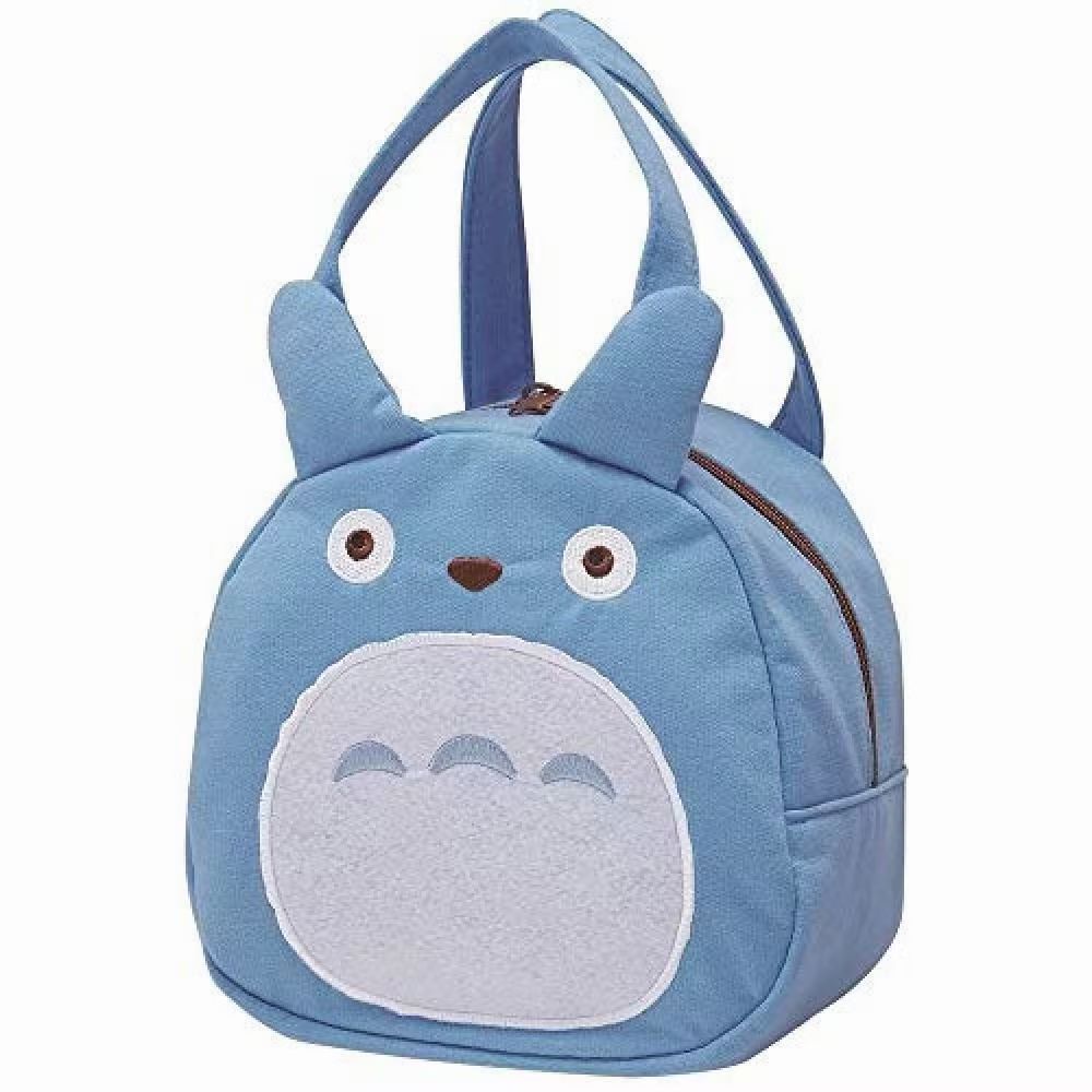Túi Đựng Hộp Cơm Trưa Xách Tay mini In Hoạt Hình Totoro Kiểu Nhật Bản Dễ Thương