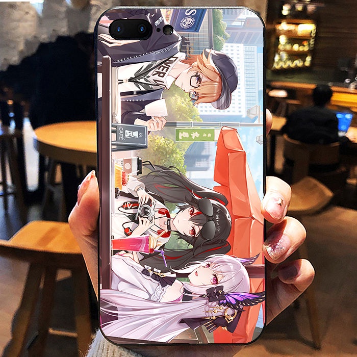 GRAY RAVEN: PUNISHING peripheral phone case Crimson Abyss Bianca truth painting the same glass cover compatible with the iPhone models