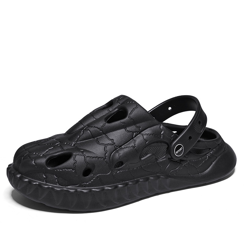 2023 Dép Bít Mũi Đế Mềm Thời Trang Đi Biển Cho Nam