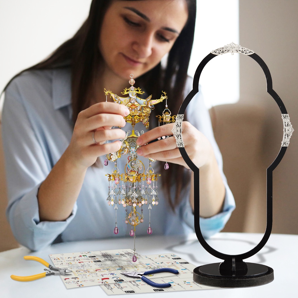 Piececool Mô Hình Đồ Chơi Lắp Ráp Nàng Tiên  3D Bằng Kim Loại Tráng Gương Làm Quà Tặng Cho Bạn Gái diy