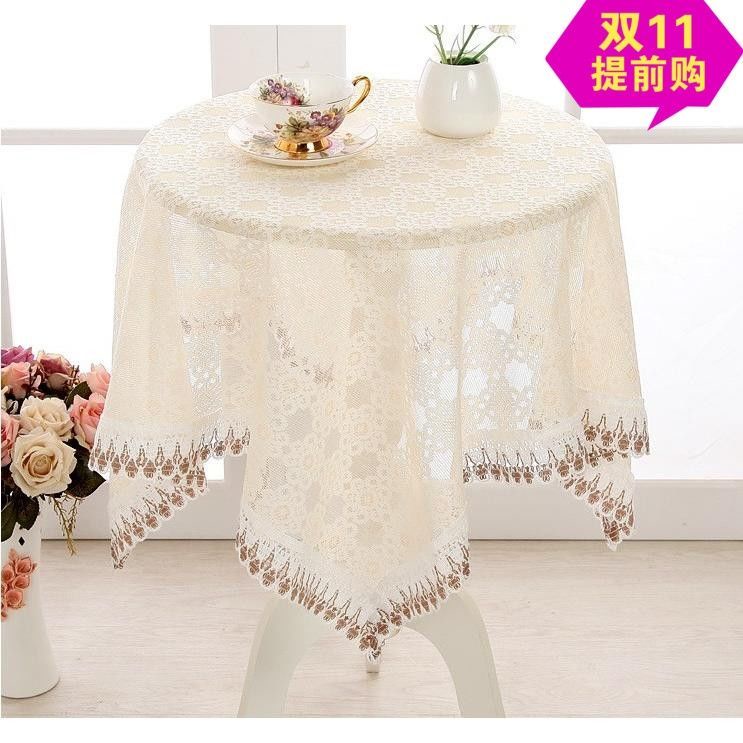 Khăn Trải Bàn Tròn Bằng Vải Cotton Thông Dụng Đa Năng