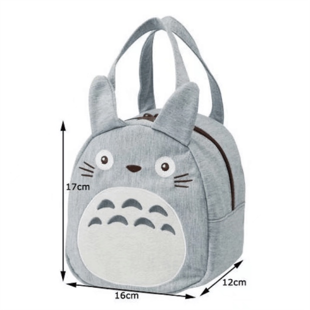 Túi Đựng Hộp Cơm Trưa Xách Tay mini In Hoạt Hình Totoro Kiểu Nhật Bản Dễ Thương