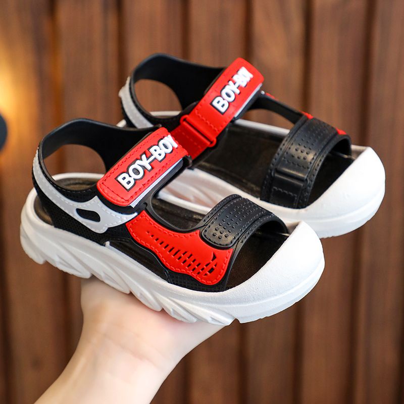 Giày Sandal Chống Trượt Mềm Mại Phong Cách Thời Trang Mới 2022 Dành Cho Bé Trai Tiểu Học