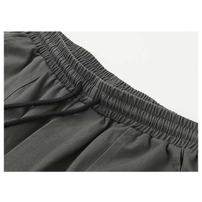 Quần Short Dây Rút Ống Rộng Mỏng Thời Trang Xu Hướng Mới Cho Nam