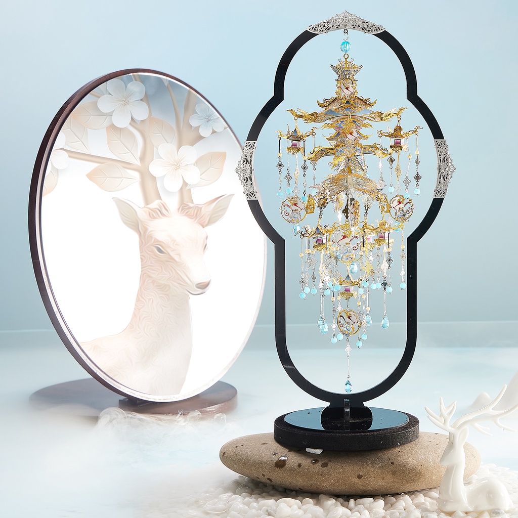 Piececool Mô Hình Đồ Chơi Lắp Ráp Nàng Tiên  3D Bằng Kim Loại Tráng Gương Làm Quà Tặng Cho Bạn Gái diy