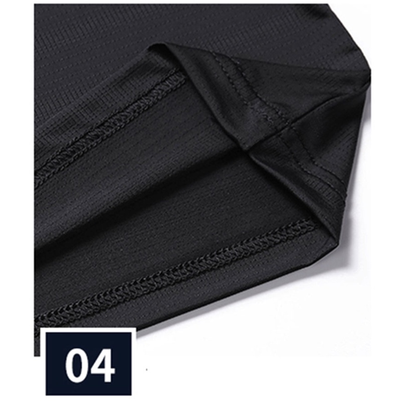 Áo Thun Tay Ngắn Dáng Rộng Bằng Lụa Lạnh Nhanh Khô Thời Trang Mùa Hè Hàng Mới Dành Cho Bạn Nam Cỡ L-6XL