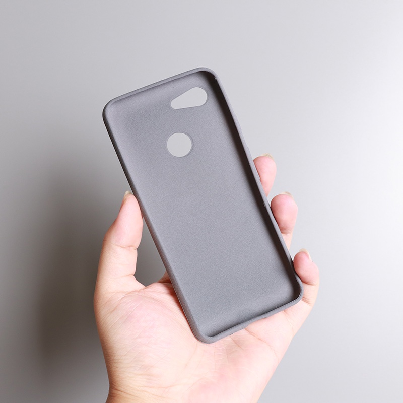 Ốp Điện Thoại TPU Mềm Nhám Màu Trơn Chống Dấu Vân Tay Cho Google Pixel 3 3A 3AXL 3XL Lite