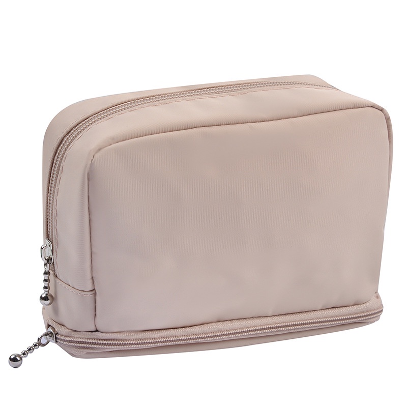 Túi Đựng Cọ Trang Điểm Hai Lớp Tiện Lợi Khi Đi Du Lịch