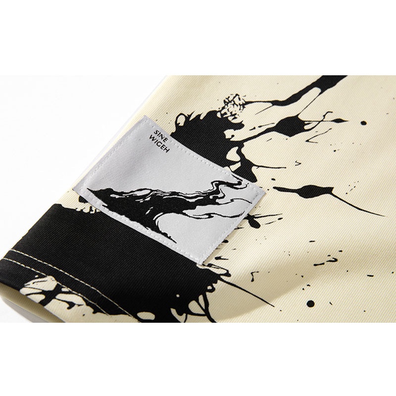 Áo Thun Tay Ngắn Dáng Rộng In Họa Tiết Đơn Giản Thời Trang Mùa Hè Cho Nam