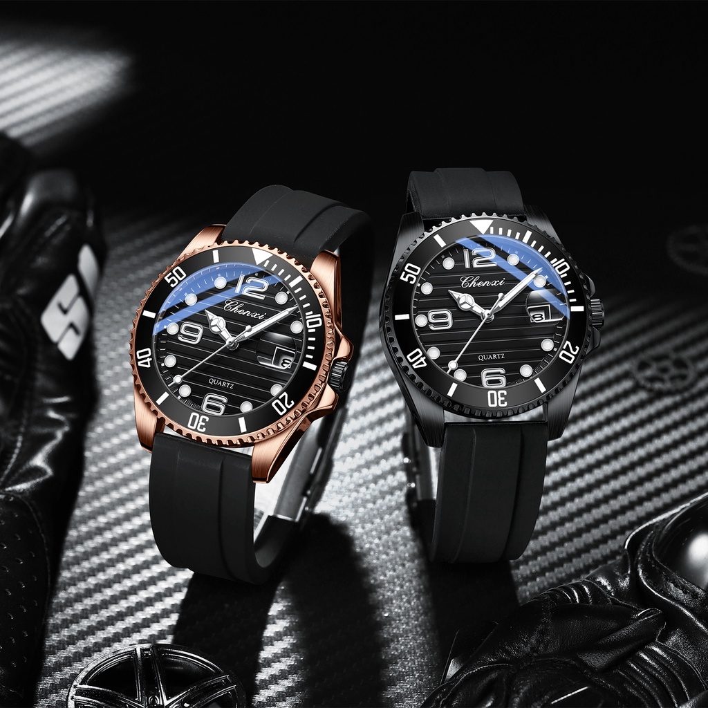 Đồng Hồ Đeo Tay Chexi Chống Thấm Nước Kiểu Dáng Đơn Giản Sang Trọng Dành Cho Nam