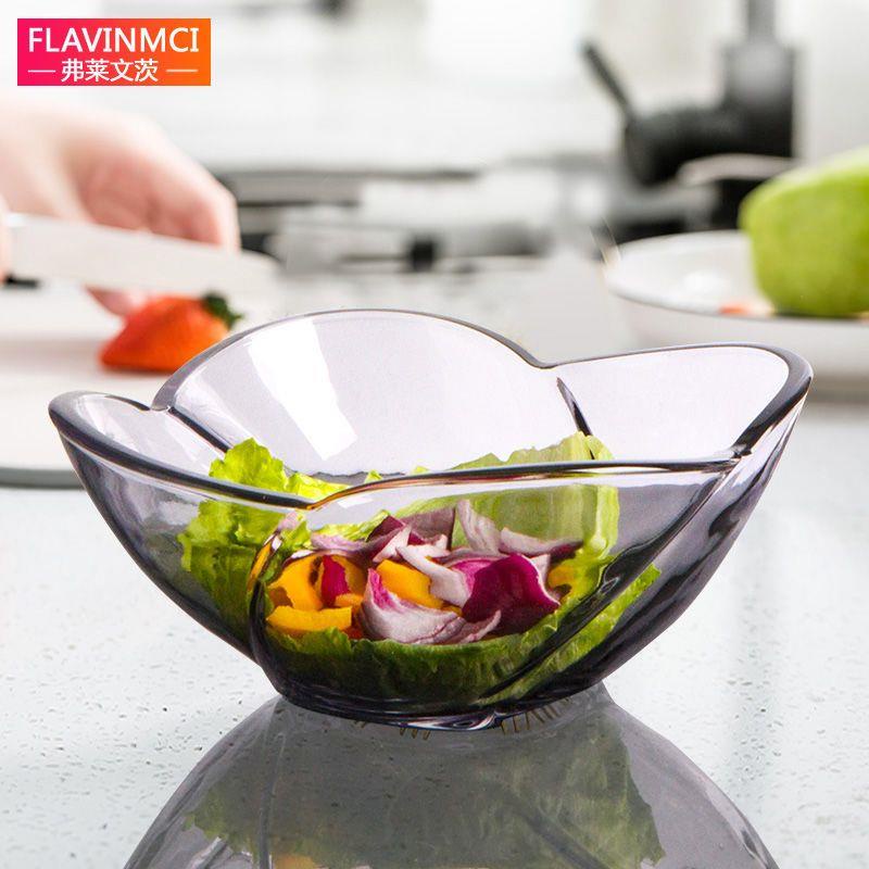 Tô Thủy Tinh Dày Dặn 2.23 Cỡ Lớn Trong Suốt Cách Nhiệt Đựng Rau Củ Quả / Salad