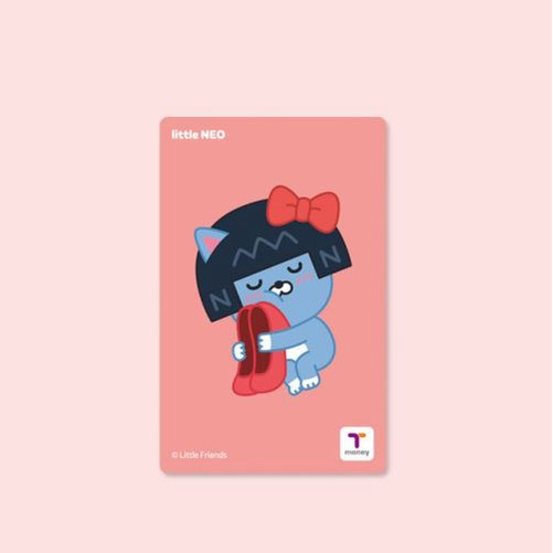 Thẻ T-money Thẻ vận chuyển Hàn Quốc KAKAO Choonik Ryan Apeach Muzi Tube Con Neo