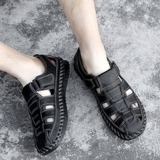 Giày Sandal Da Lộn Thời Trang Nam