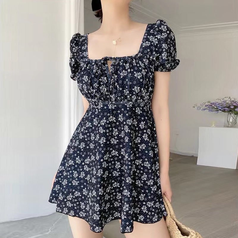 One Đồ Bơi Một Mảnh In Họa Tiết Hoa Thời Trang Mùa Hè Cho Nữ