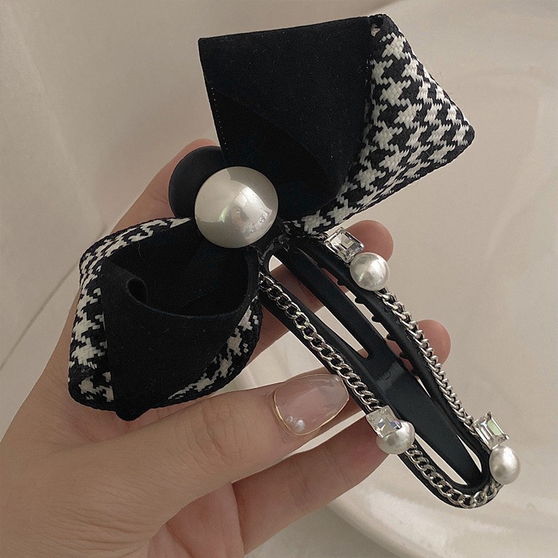 Kẹp Tóc Hình Nơ Lớn Phong Cách Hàn Quốc 2023 Mới Chất Lượng Cao