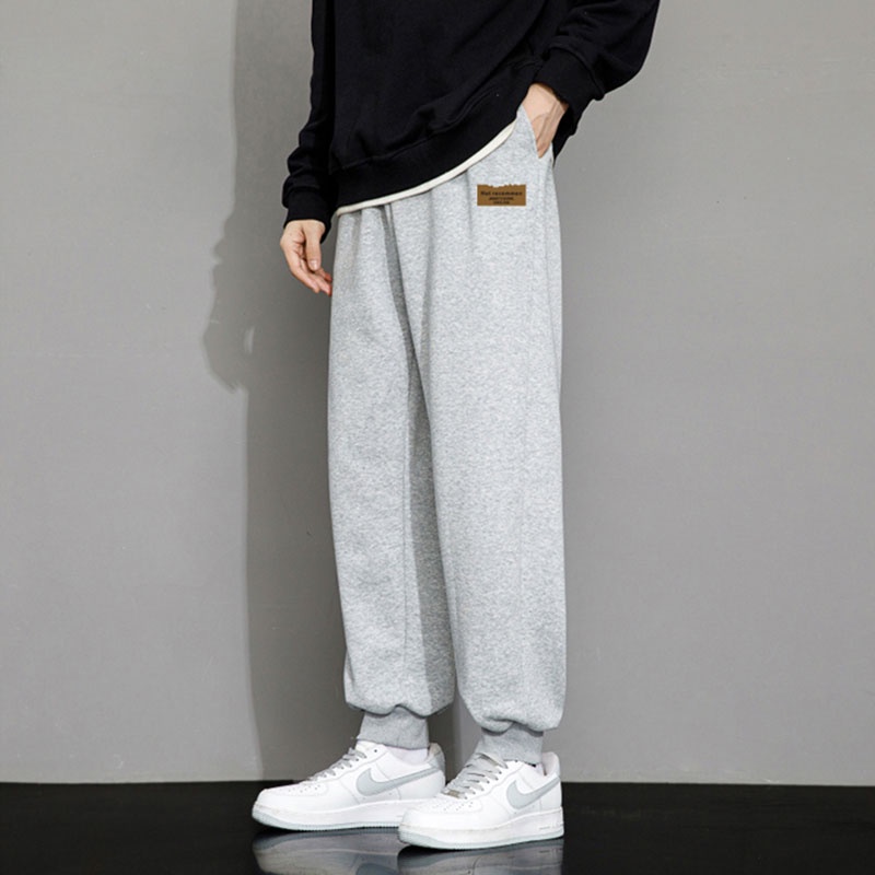 Quần Dài Thể Thao Màu Sắc Đơn Giản Phối Dây Rút Thời Trang Cho Nam