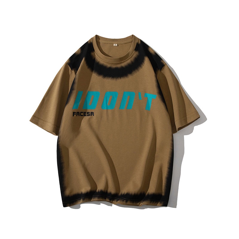 Áo Thun Tay Ngắn Cổ Tròn Dáng Rộng In Họa Tiết Thời Trang Mùa Hè Cho Nam