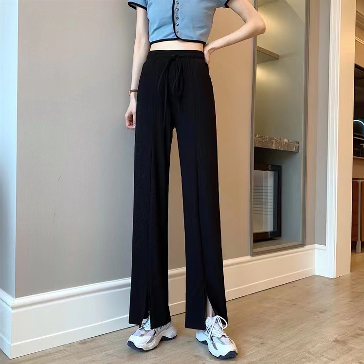 Nrvp [Hàng Có Sẵn] Quần Thể Thao Dài Oversize Phong Cách Đường Phố Hàn Quốc Thời Trang Nữ