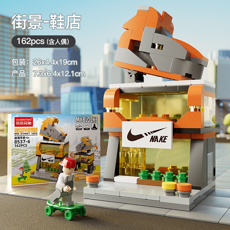 LEGO lắp ráp quán ăn và quán cà phê