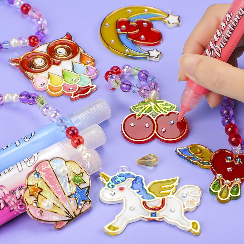 Bộ Màu Vẽ Tranh Sơn Dầu Thủ Công diy Cho Bé Gái Màu Sắc