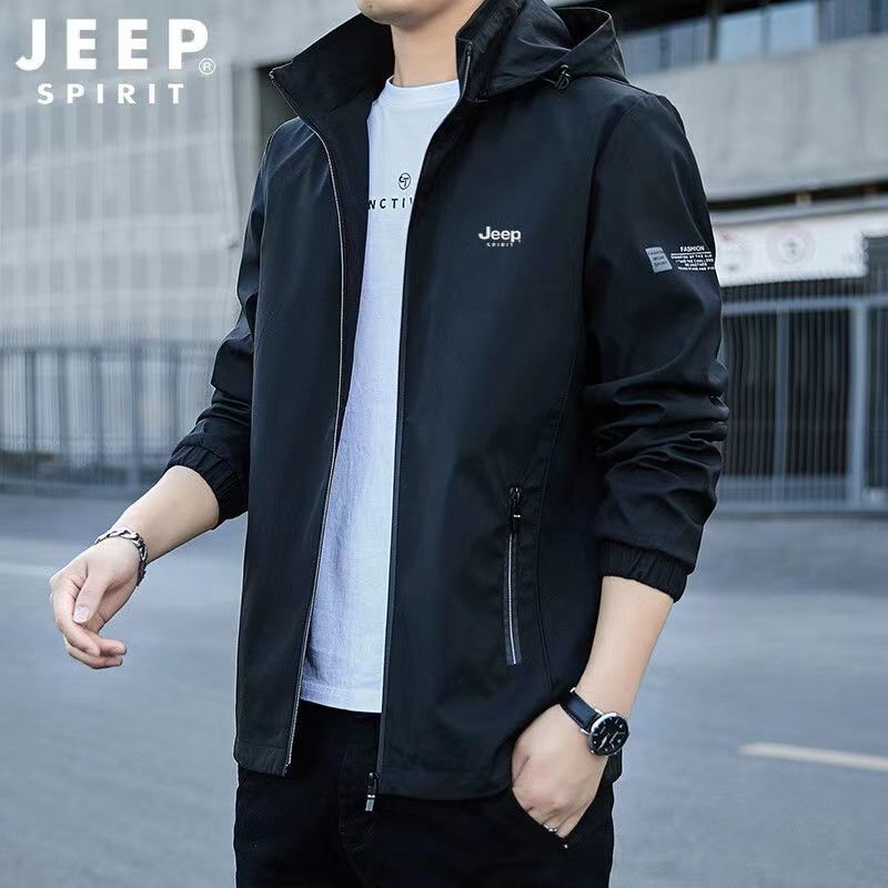Hàng Mới Về Áo Khoác nam Dày Có Nón Tháo Rời Được a 'o khoa' c nam Tính JEEP