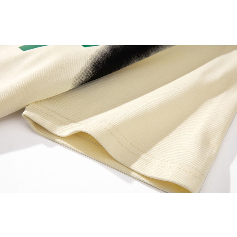 Áo Thun Tay Ngắn Cổ Tròn Dáng Rộng In Họa Tiết Thời Trang Mùa Hè Cho Nam