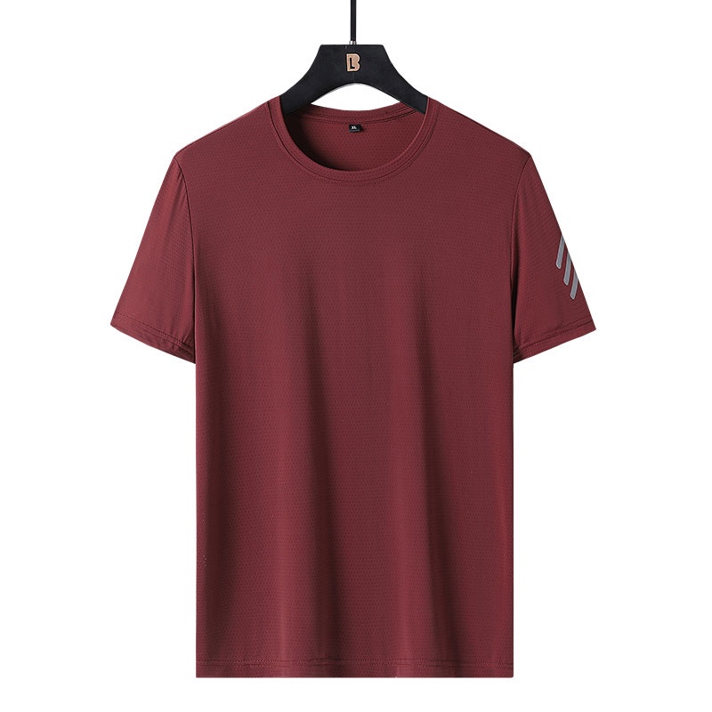 Áo Thun Tay Ngắn Dáng Rộng Thoáng Khí Phong Cách Thể Thao Thời Trang Mùa Hè Cho Nam