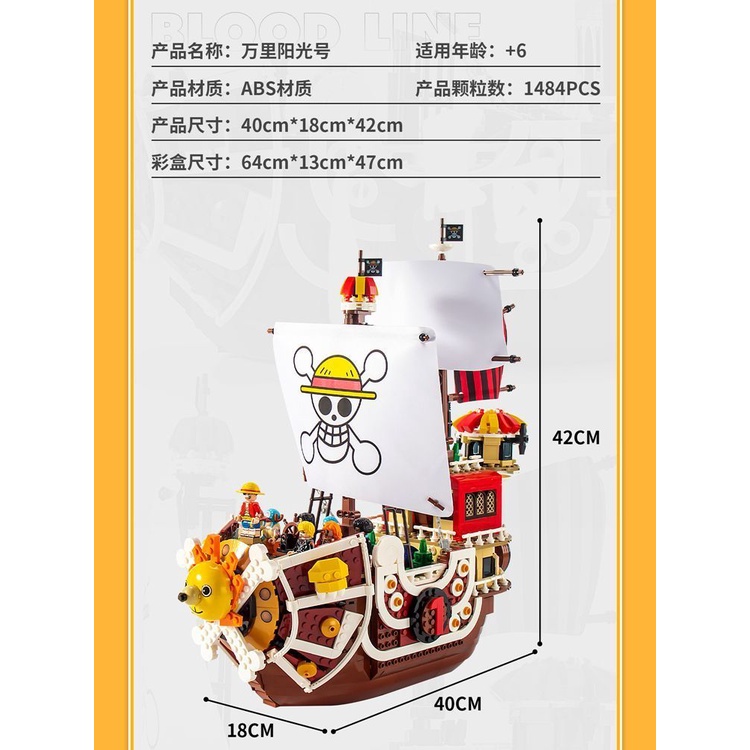 Đồ Chơi Lắp Ráp Lego Nhân Vật Luffy Trong One Piece