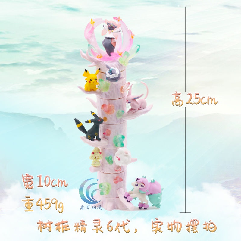 Mô Hình Nhân Vật Pokemon Pokémon Forest Chapter Frog Để Bàn Trang Trí