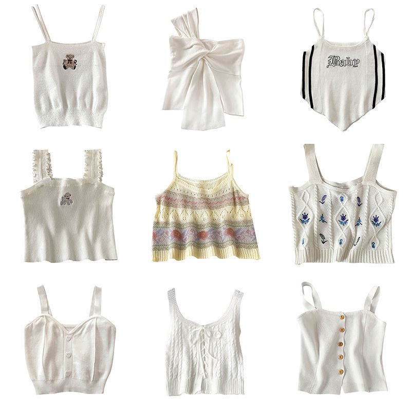 Áo Croptop Lưng Cao Thiết Kế Quyến Rũ Thời Trang Mùa Hè Cho Nữ