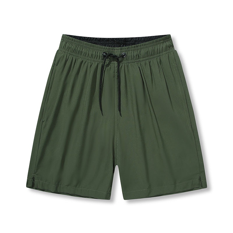 Quần Short Thể Thao Trơn Màu Cá Tính Theo Phong Cách Hàn Quốc Dành Cho Nam