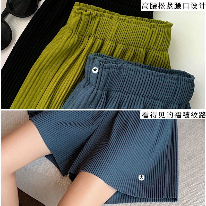Quần Short Thể Thao Ống Rộng Plus Size Thời Trang Mùa Hè Cho Nữ