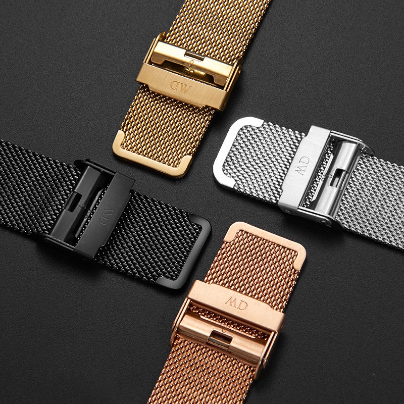 Dây Đeo Đồng Hồ Bằng Thép Không Gỉ 40 dw Siêu Mỏng Dành Cho Nam Và Nữ