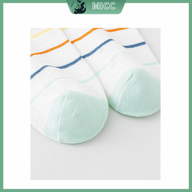 Set 5 Đôi Vớ Thoáng Khí Thời Trang Mùa Hè Cho Bé 1-13 Tuổi