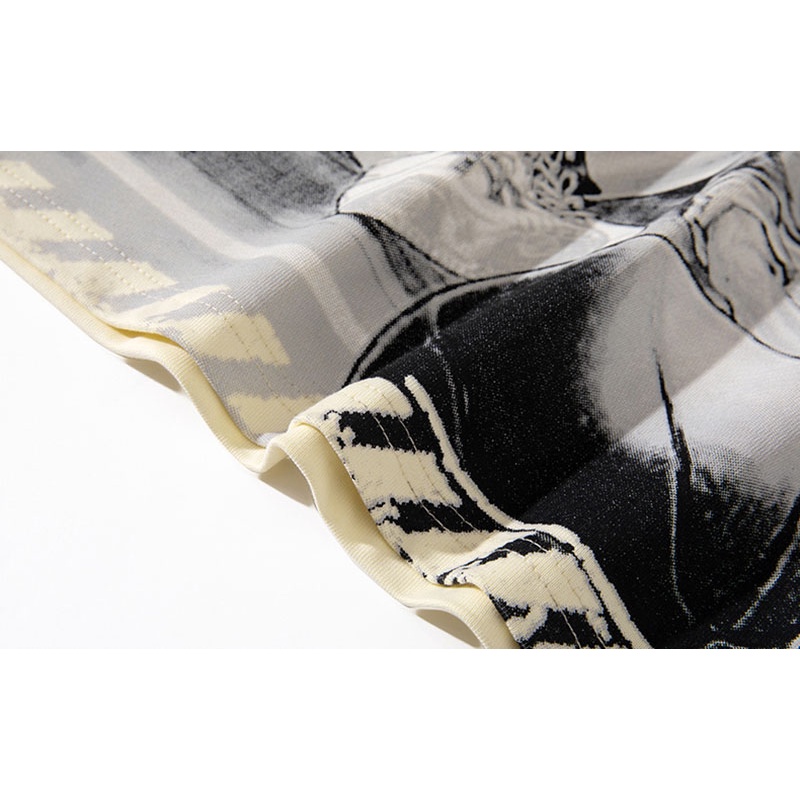 Áo Thun Ngắn Tay Dáng Rộng In Hình Giản Dị Thời Trang Dành Cho Nam