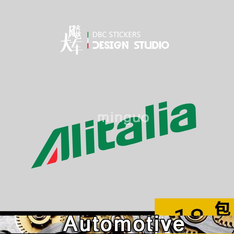 Alitalia SBK Aprilia Aprilia Nhà tài trợ Nhãn dán xe máy 08 Decal phản quang Chất lượng đáng tin cậy