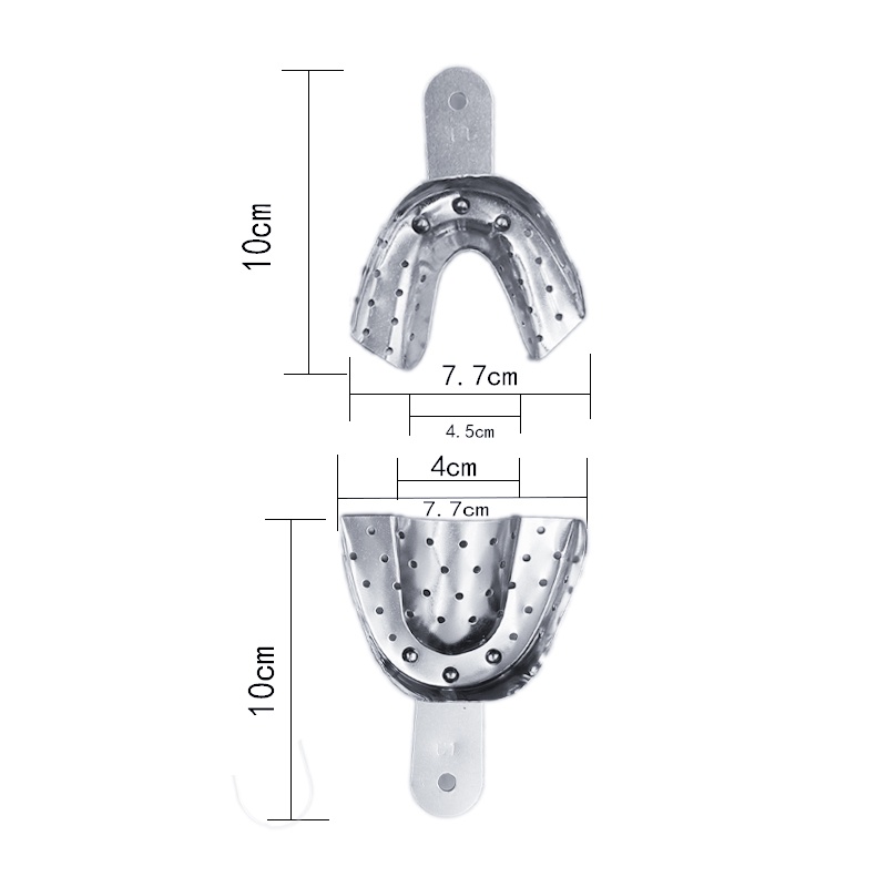Set 2 Khay Nha Khoa Bằng Hợp Kim Nhôm Cao Cấp